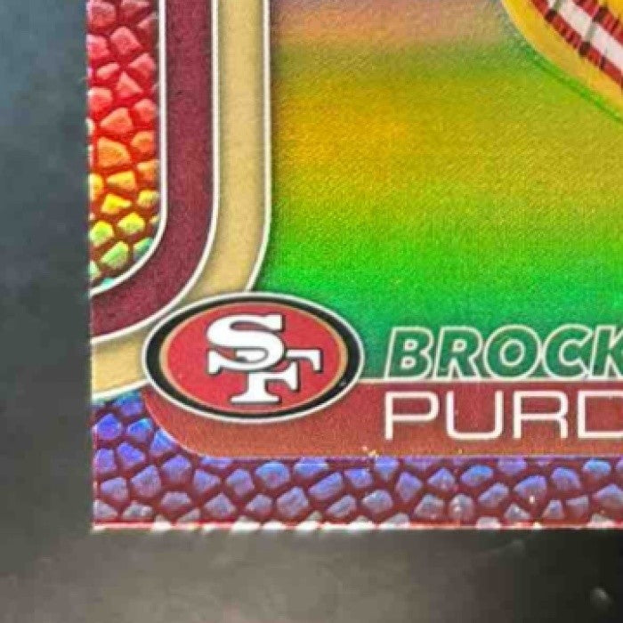2025 Topps Chrome Brock Purdy Football Leather #262 San Francisco 49ers - Sports Cards