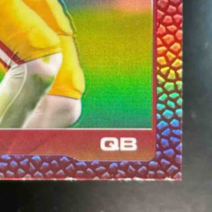 2025 Topps Chrome Brock Purdy Football Leather #262 San Francisco 49ers - Sports Cards