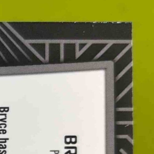 2025 Topps Chrome Bryce Harper Shadow Etch #SE-4 Philadelphia Phillies - Sports Cards