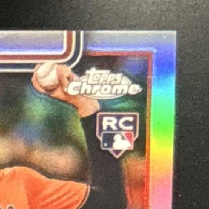 2025 Topps Chrome Cade Povich Rookie Auto Refractor /499 RC Baltimore Orioles - Sports Cards