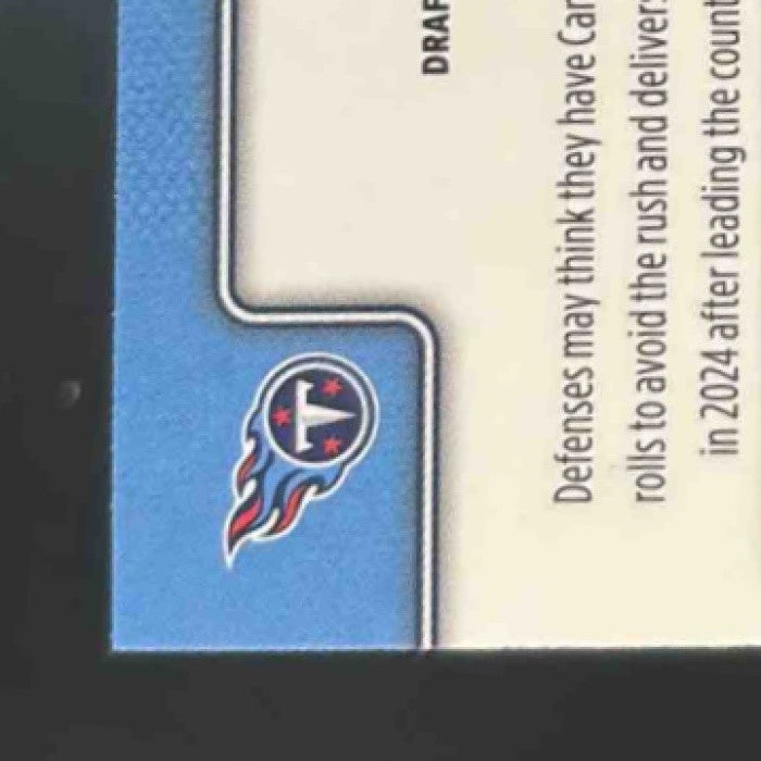 2025 Topps Chrome Cam Ward Rookie Football Leather #314 RC Tennessee Titans - Sports Cards