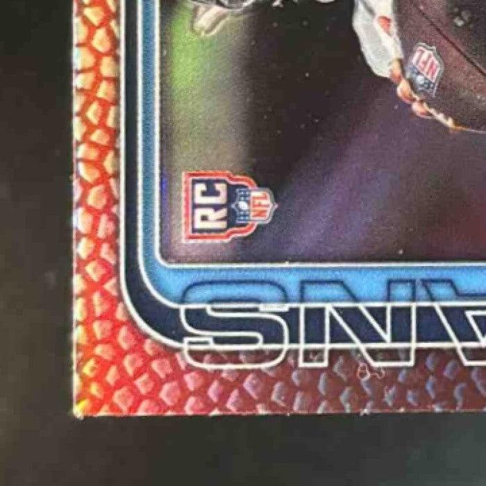 2025 Topps Chrome Cam Ward Rookie Football Leather #314 RC Tennessee Titans - Sports Cards