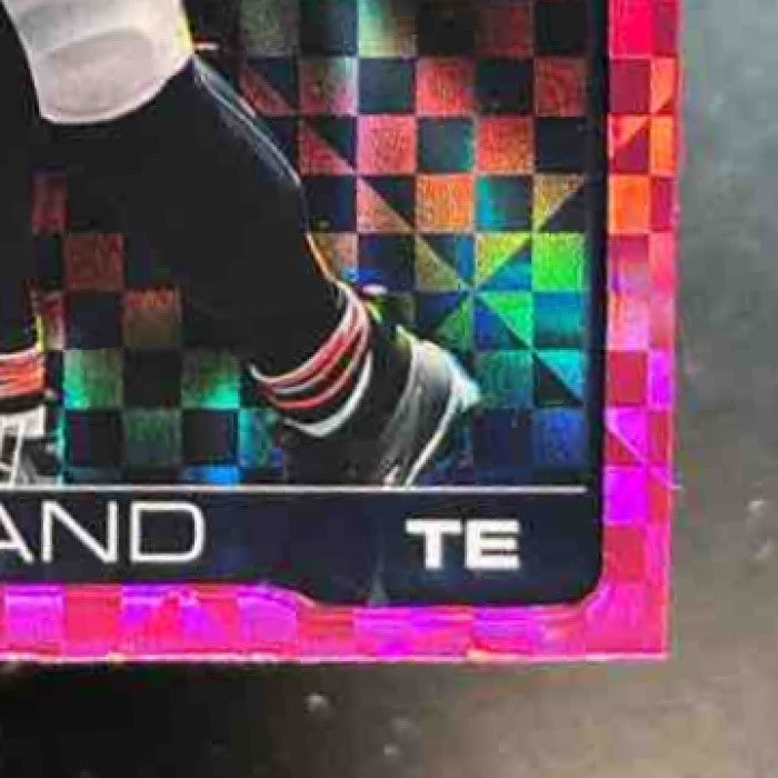 2025 Topps Chrome Colston Loveland Hot Pink X-Fractor #345 RC Chicago Bears - Sports Cards