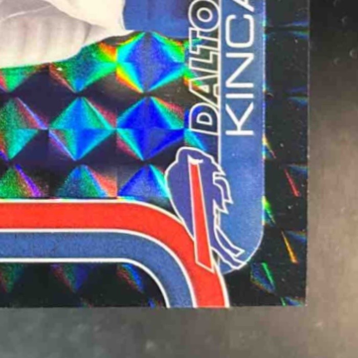 2025 Topps Chrome Dalton Kincaid Black Geometric 1/10 #37 Buffalo Bills - Sports Cards