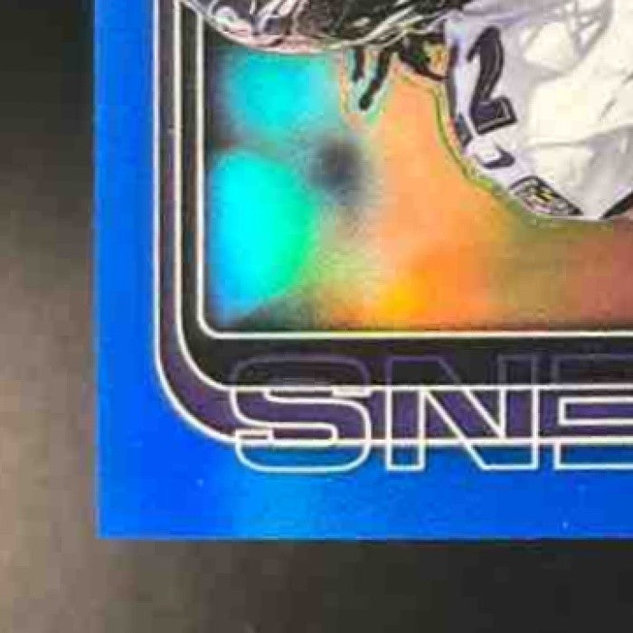 2025 Topps Chrome Derrick Henry Auto Blue Refractor 70/150 Baltimore Ravens - Sports Cards