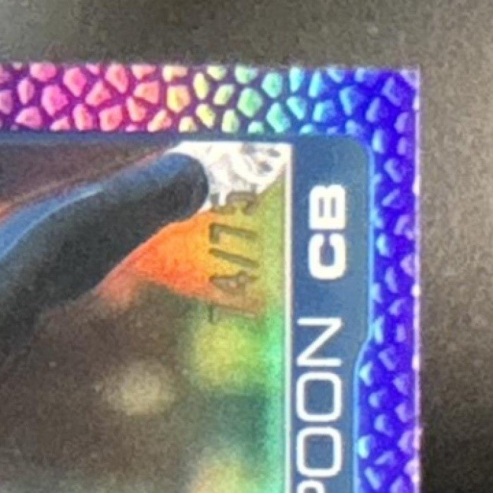 2025 Topps Chrome Devon Witherspoon Football Leather Purple /75 #277 Seahawks - Sports Cards