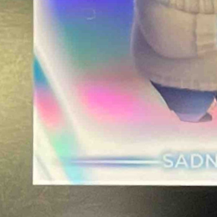 2025 Topps Chrome Disney Sadness #83 Aqua Refractor 95/199 - Non-Sports Cards