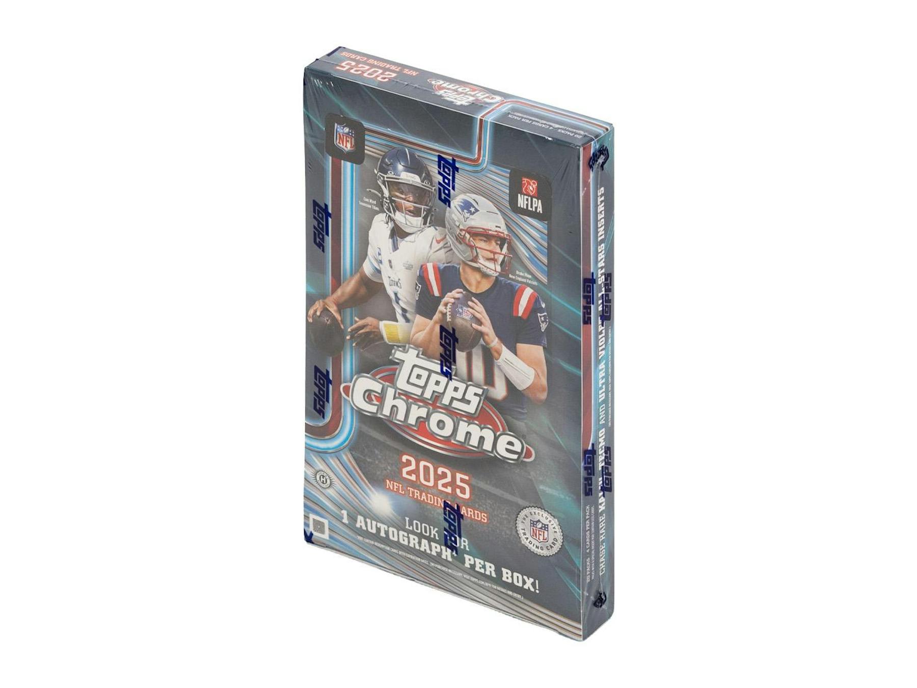 2025 Topps Chrome Football Hobby Box - NFL Blaster Box