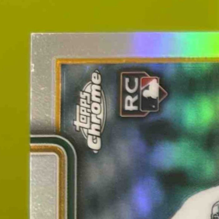 2025 Topps Chrome Grant Holman Rookie Auto Refractor /499 #RA-GHO RC Athletics - Sports Cards