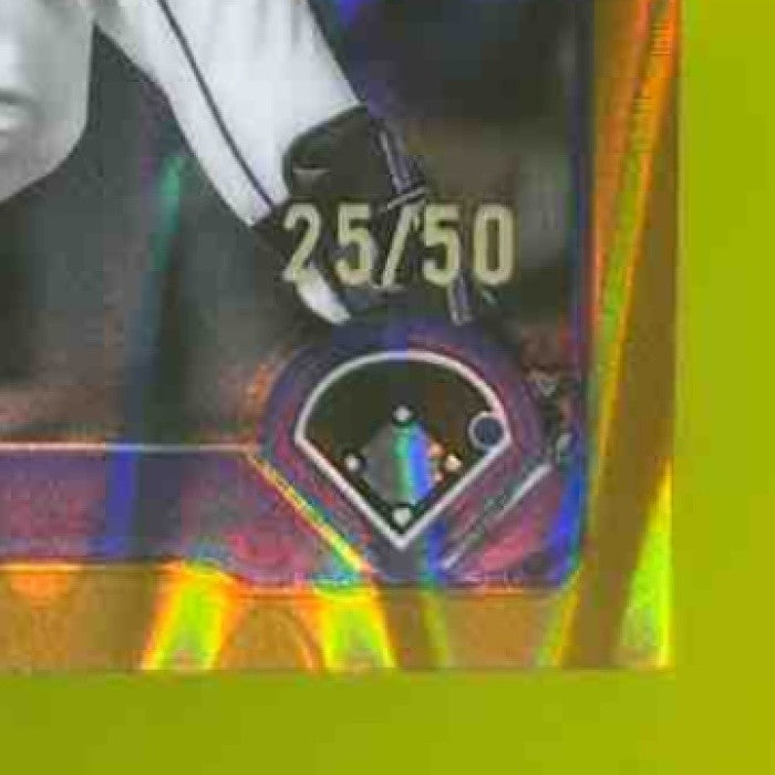 2025 Topps Chrome Greg Jones Gold RayWave Refractor /50 #265 RC Colorado Rockies - Sports Cards