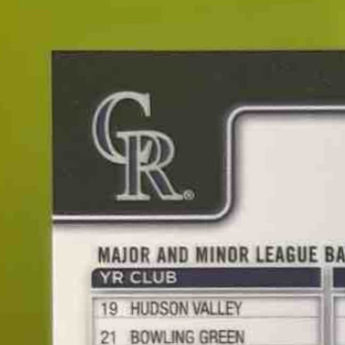 2025 Topps Chrome Greg Jones Gold RayWave Refractor /50 #265 RC Colorado Rockies - Sports Cards