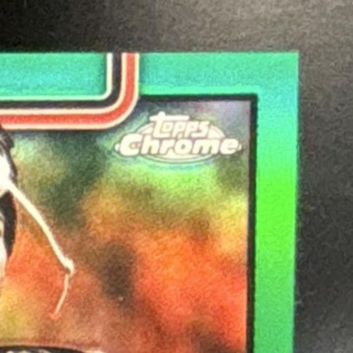 2025 Topps Chrome Ja’Marr Chase Image Variation Green /99 SP Cincinnati Bengals - Sports Cards