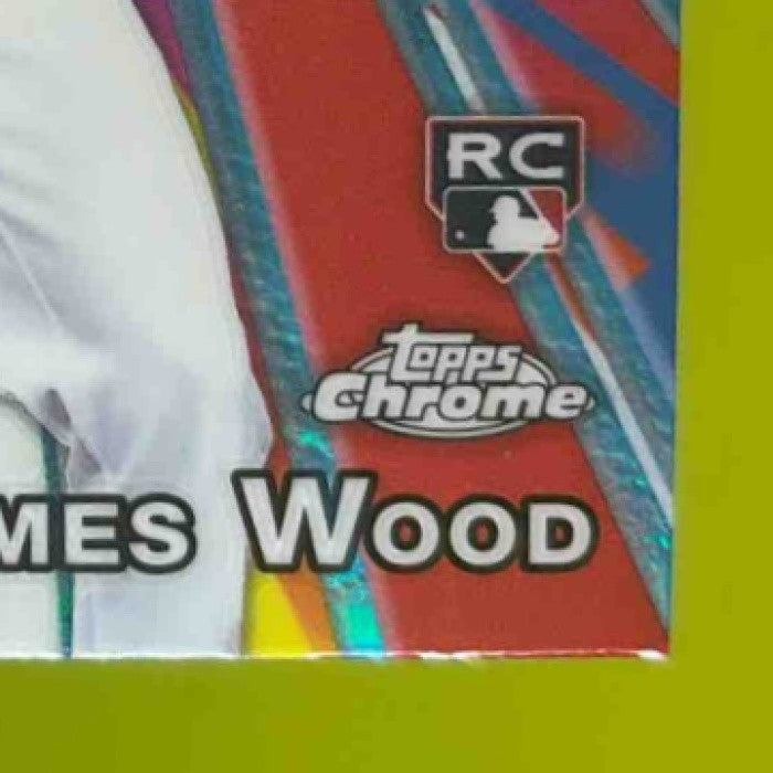 2025 Topps Chrome James Wood Power Players #PP-19 Washington Nationals - Sports Cards