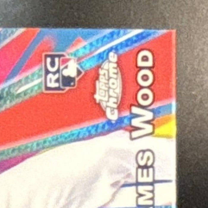 2025 Topps Chrome James Wood Power Players #PP-19 Washington Nationals - Sports Cards