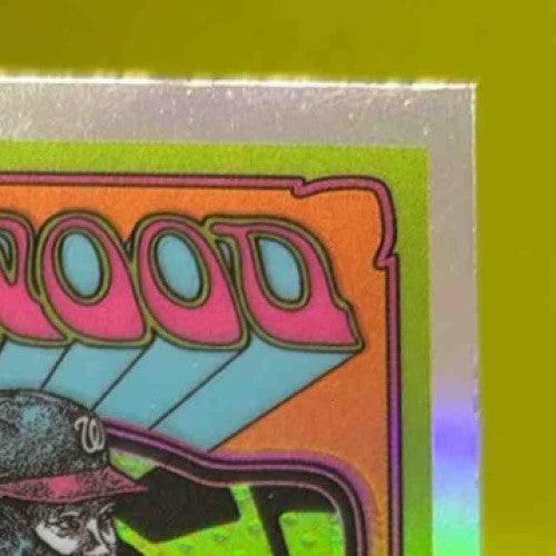 2025 Topps Chrome James Wood Ultraviolet All-Stars #UV-11 Washington Nationals - Sports Cards