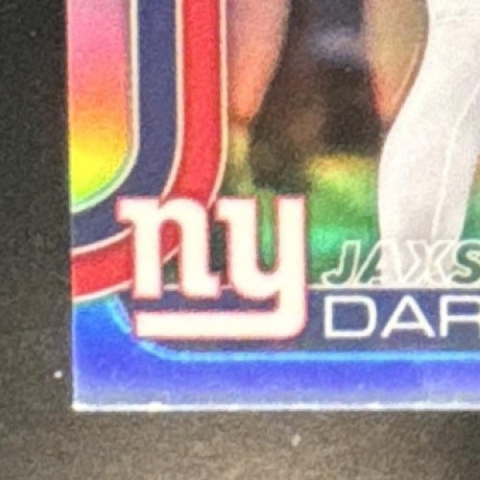 2025 Topps Chrome Jaxson Dart Rookie Image Variation #306 SP RC New York Giants - Sports Cards