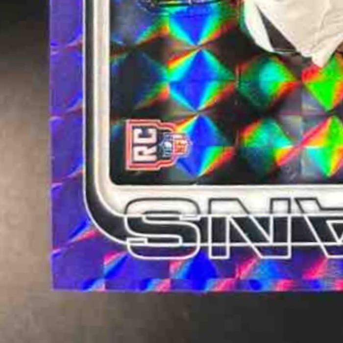 2025 Topps Chrome Jayden Higgins Auto Purple Geometric /75 RC Houston Texans - Sports Cards