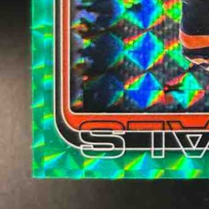 2025 Topps Chrome Joe Burrow Image Variation Green Geometric /99 #61 SP Bengals - Sports Cards