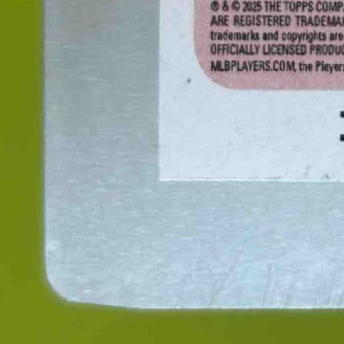 2025 Topps Chrome Jung Hoo Lee #119 PRINTING PLATE MAGENTA 1/1 ONE OF ONE Giants - Sports Cards