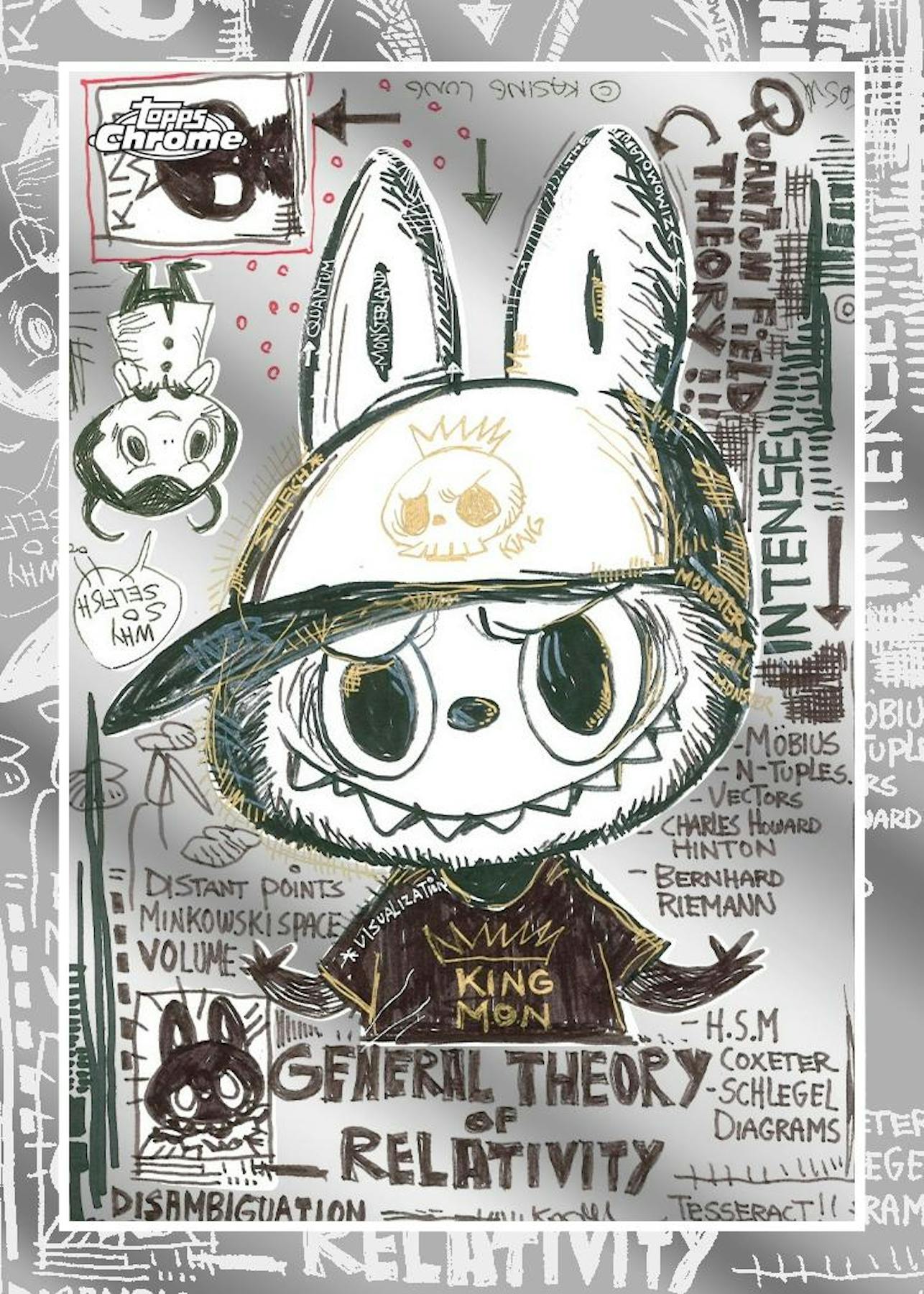 2025 Topps Chrome Labubu Box - Collectible Trading Cards