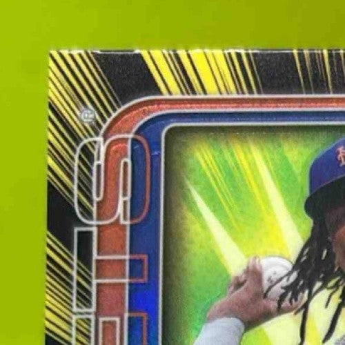 2025 Topps Chrome Luisangel Acuna Radiating Rookies #RR-5 RC New York Mets - Sports Cards