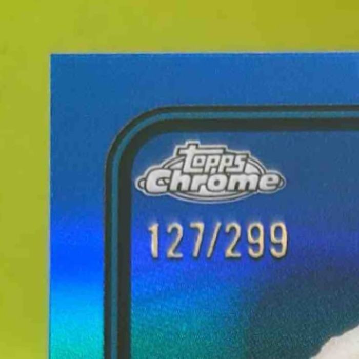 2025 Topps Chrome Marvel Sandman Blue Refractor /299 #91 - Non-Sports Cards