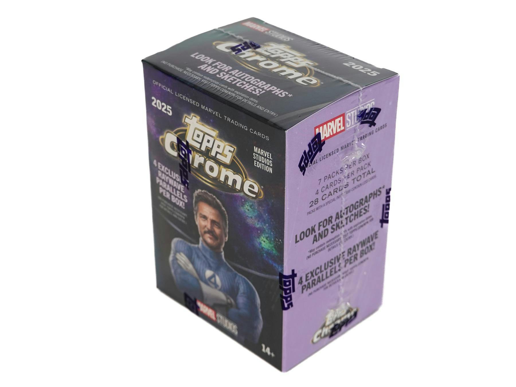 2025 Topps Chrome Marvel Studios Blaster Box - Trading Cards