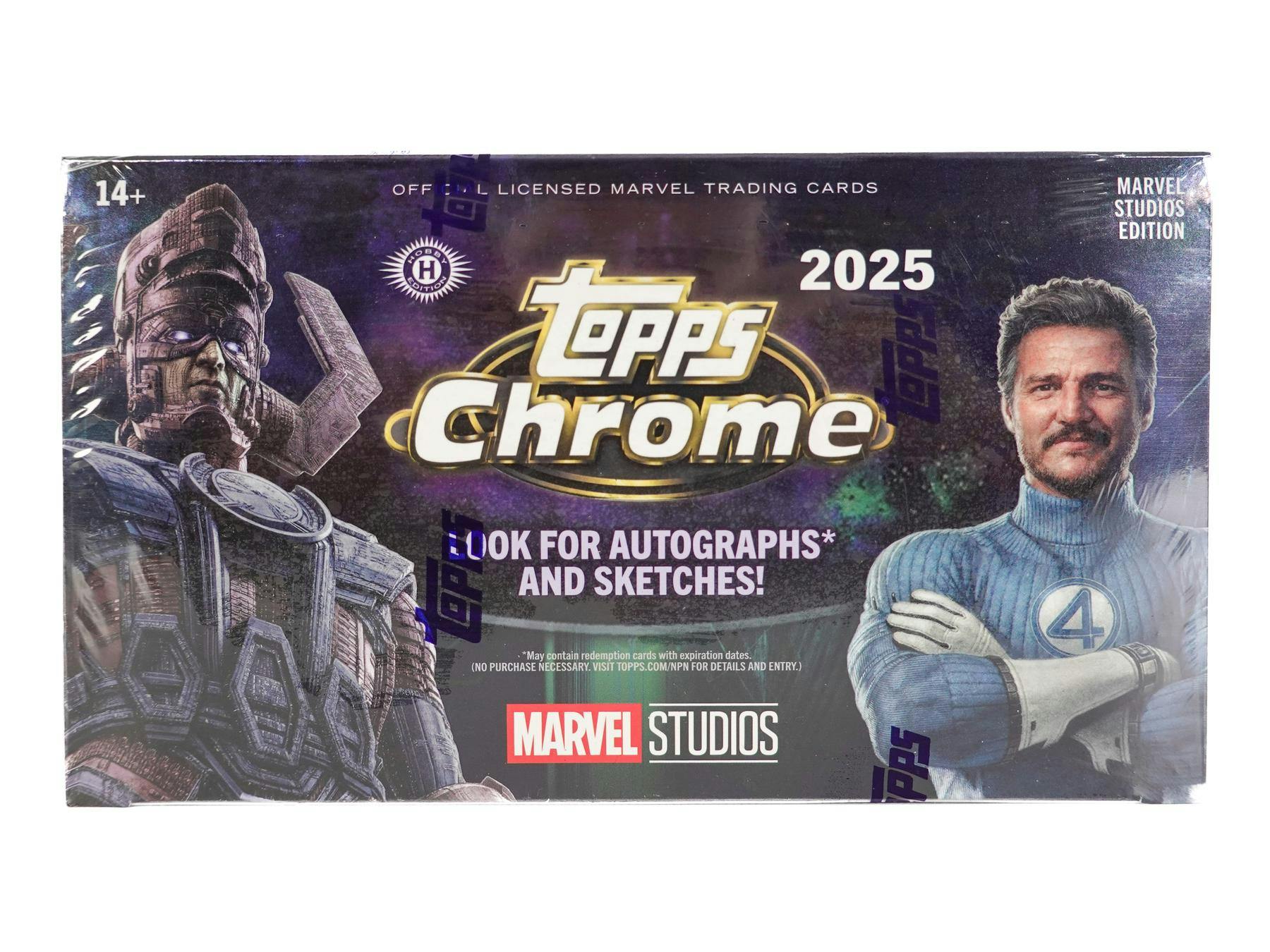 2025 Topps Chrome Marvel Studios Hobby Box - Trading Cards
