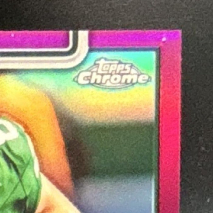 2025 Topps Chrome Mason Taylor Rookie Auto Magenta /399 #RA-MT RC New York Jets - Sports Cards