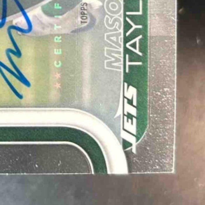 2025 Topps Chrome Mason Taylor Rookie Auto #RA-MT RC New York Jets - Sports Cards