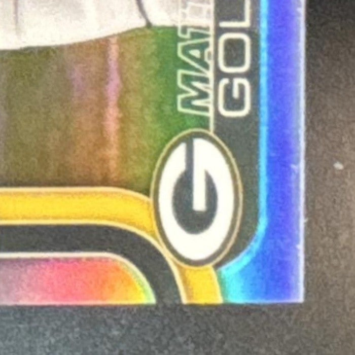 2025 Topps Chrome Matthew Golden Image Variation #333 SP RC Green Bay Packers - Sports Cards