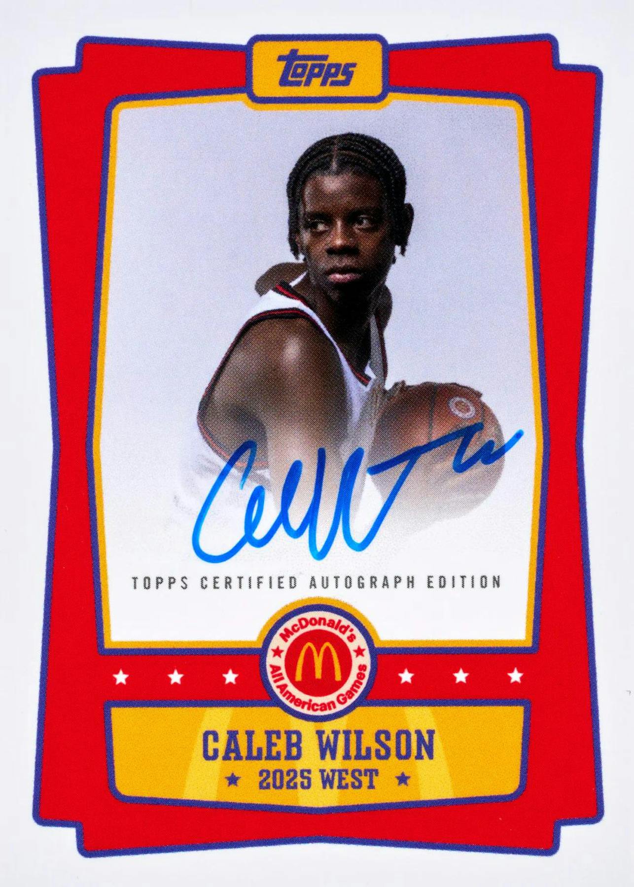 2025 Topps Chrome McDonald’s All American Basketball Hobby Box (3 Autos) March 12th - NBA Blaster