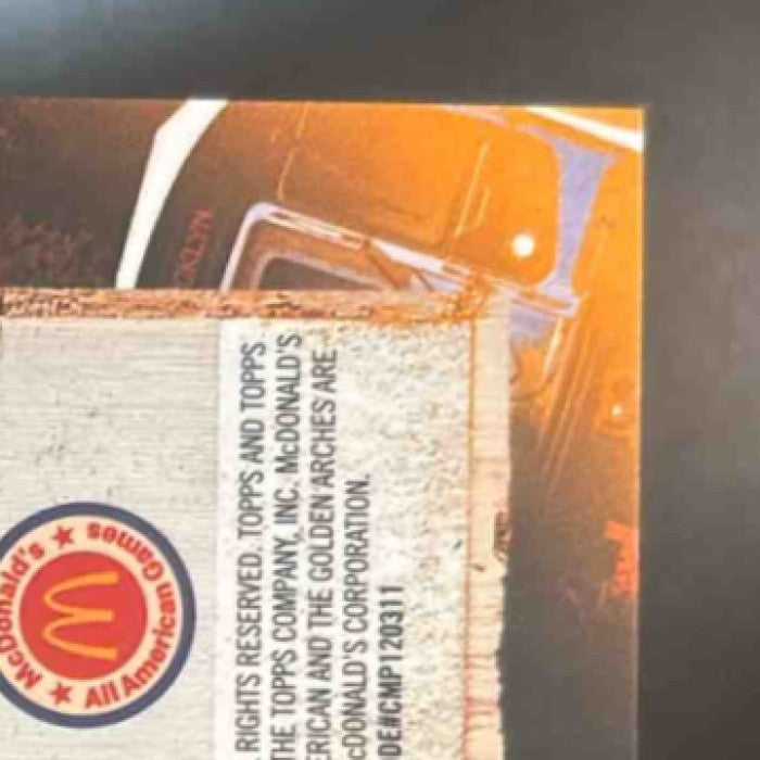 2025 Topps Chrome McDonald’s All-American Chris Cenac Jr. Billboard Ink Auto - Sports Cards