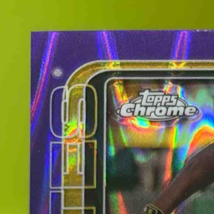 2025 Topps Chrome Oneil Cruz Purple RayWave /250 #252 Pittsburgh Pirates - Sports Cards