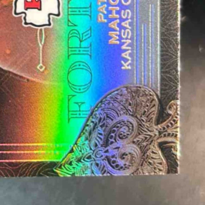 2025 Topps Chrome Patrick Mahomes II Fortune 15 Refractor Kansas City Chiefs - Sports Cards