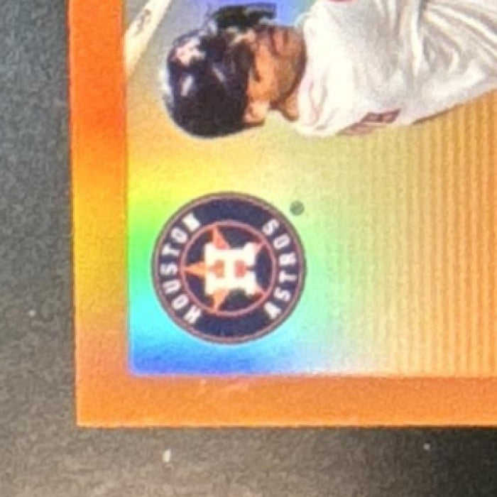 2025 Topps Chrome Platinum Anniversary Cam Smith Orange /25 #366 RC Astros - Sports Cards