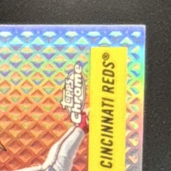 2025 Topps Chrome Platinum Anniversary Joey Votto Diamond Etch 1/55 #477 Reds - Sports Cards
