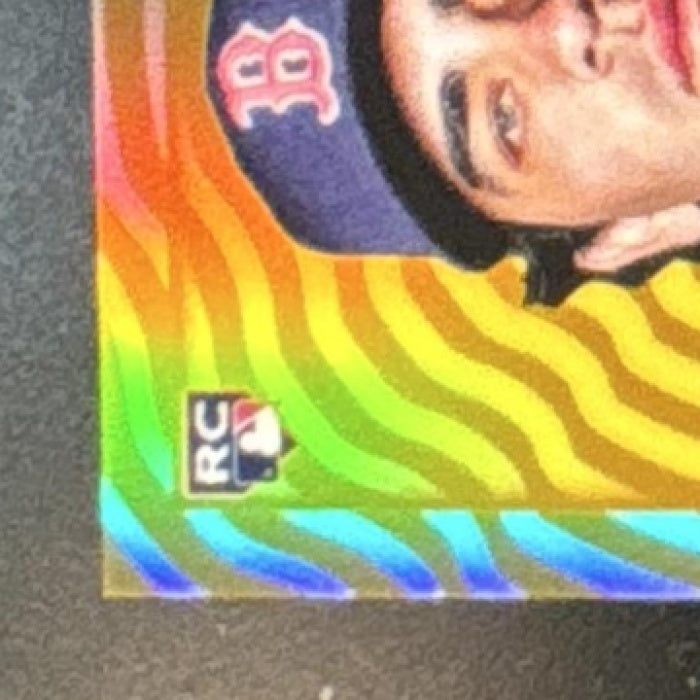 2025 Topps Chrome Platinum Anniversary Marcelo Mayer Gold Vibrations /50 #267 RC - Sports Cards