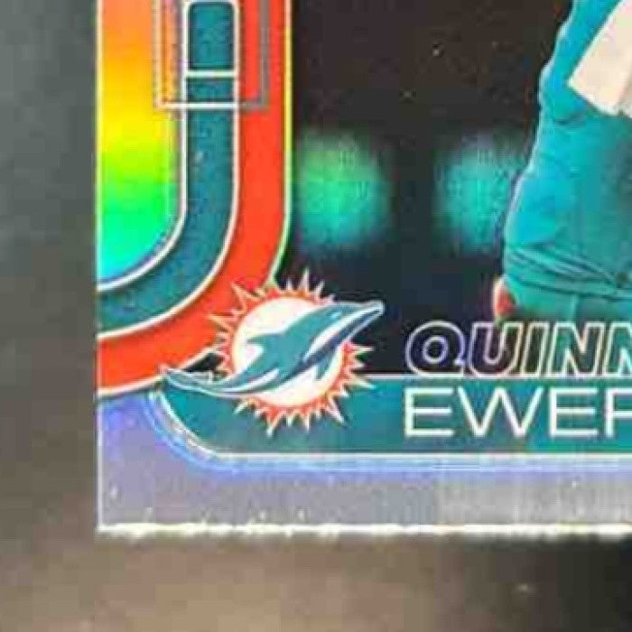 2025 Topps Chrome Quinn Ewers Rookie Refractor #316 RC Miami Dolphins - Sports Cards