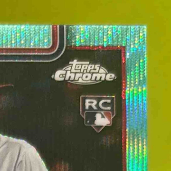 2025 Topps Chrome Ryan Miller Rookie Auto Aqua Wave /199 RC Los Angeles Angels - Sports Cards