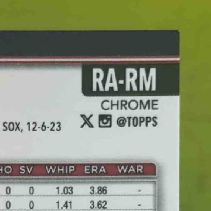 2025 Topps Chrome Ryan Miller Rookie Auto Aqua Wave /199 RC Los Angeles Angels - Sports Cards