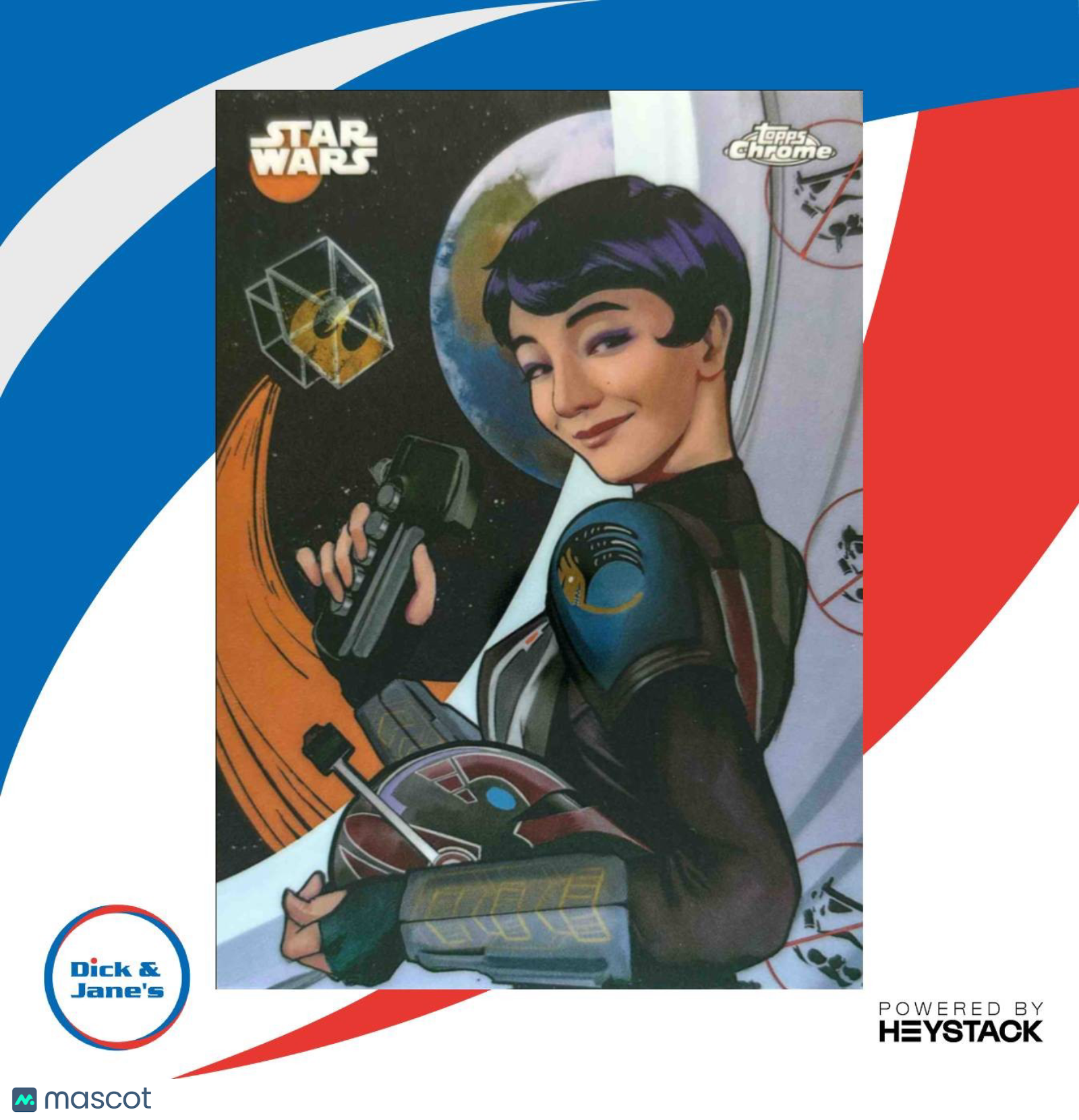 2025 Topps Chrome Star Wars Sabine Wren Galactic Graffiti #GG-17 - Non-Sports Cards