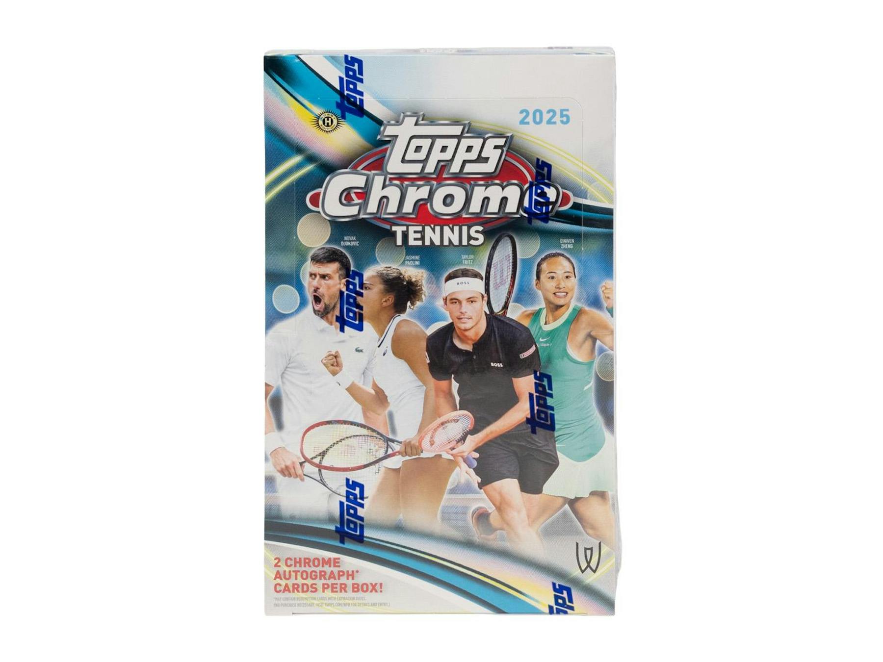 2025 Topps Chrome Tennis Hobby Box (2 Autos) - Tennis Hobby Box