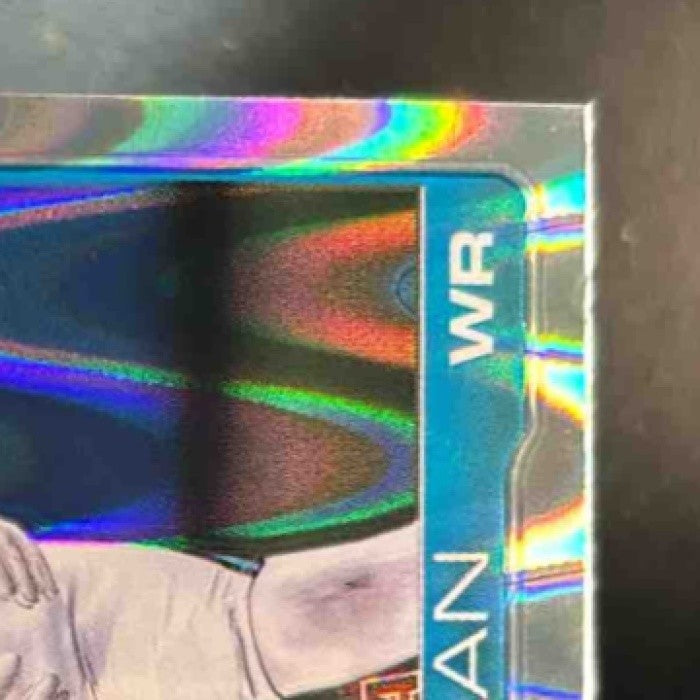 2025 Topps Chrome Tetairoa McMillan RayWave Refractor #326 RC Carolina Panthers - Sports Cards