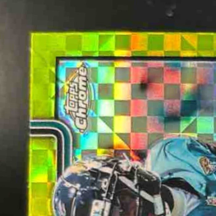 2025 Topps Chrome Travis Hunter Lime Green xFractor #332 RC Jacksonville Jaguars - Sports Cards