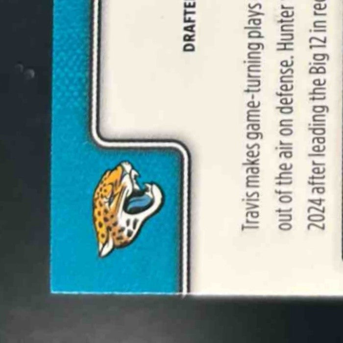 2025 Topps Chrome Travis Hunter Rookie Refractor #332 RC Jacksonville Jaguars - Sports Cards