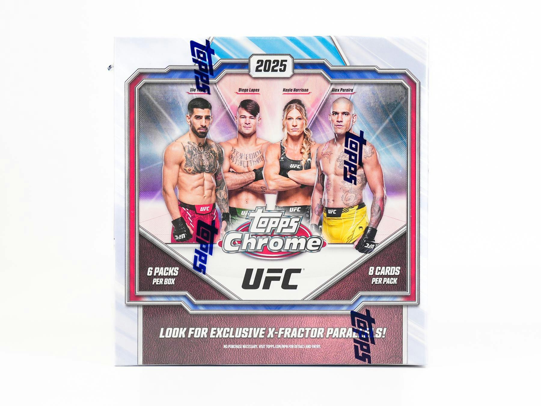 2025 Topps Chrome UFC Mega Box (10 X-Fractors) - Sealed from DickandJanescom - Trading Cards