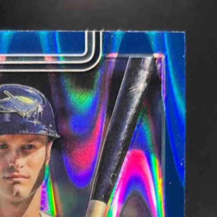 2025 Topps Chrome Update Jake Mangum Blue RayWave /150 #USC176 RC Tampa Bay Rays - Sports Cards