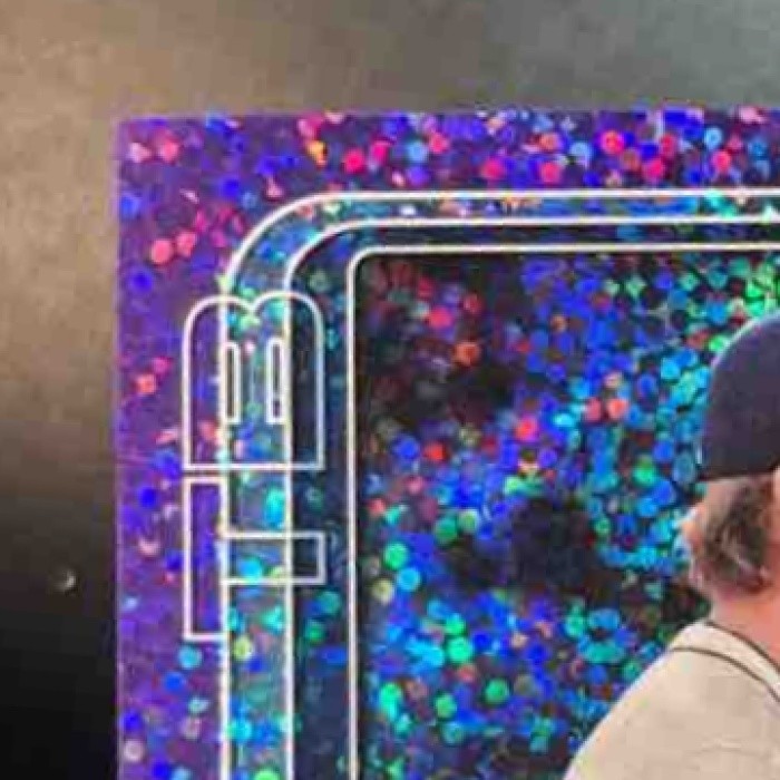 2025 Topps Chrome Update Logan Driscoll Debut Auto Purple Speckle /299 RC Rays - Sports Cards