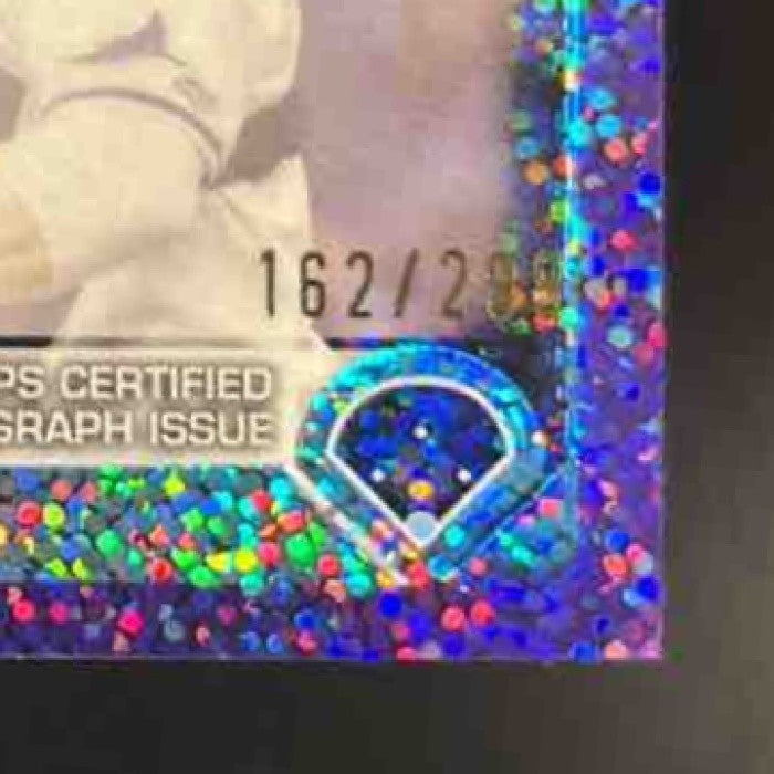 2025 Topps Chrome Update Logan Driscoll Debut Auto Purple Speckle /299 RC Rays - Sports Cards